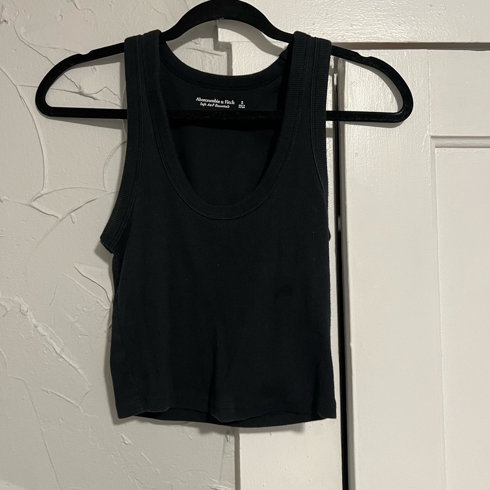 A&F Black Women's Tank Top